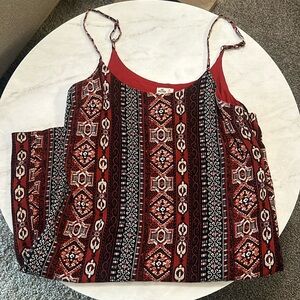 Holster printed sundress with adjustable straps, Size XS